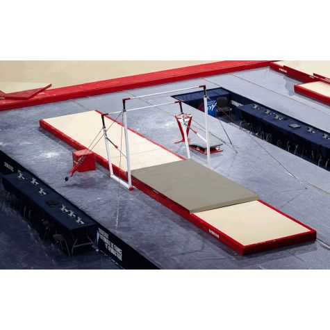 SET OF LANDING MATS FOR COMPETITION ASYMMETRIC BARS - 28 m²
