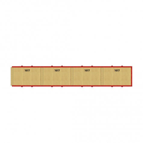 SET OF LANDING MATS FOR COMPETITION HIGH BAR - 24 m²