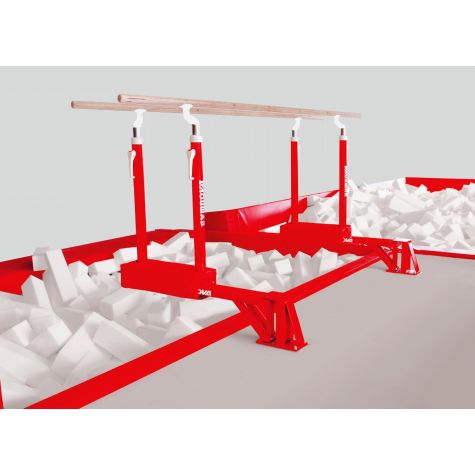 PIT MOUNTED FOLDING PARALLEL BARS (*)