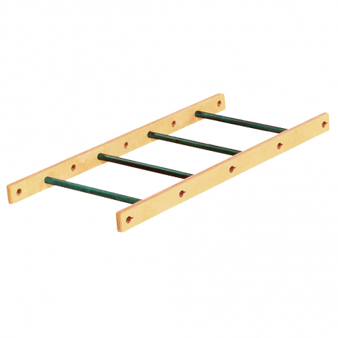 EDUC'GYM SMALL STRAIGHT LADDER - 111 x 55 cm