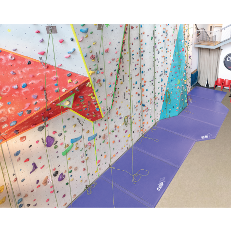 MADE-TO-MEASURE MAT AREA FOR CLIMBING WALLS - THICKNESSES: 5,5 CM