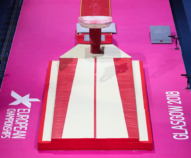 Gymnastics hotsell vault mat