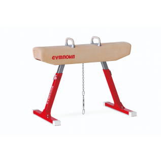 COMPETITION POMMEL HORSE - GENUINE LEATHER COVERED BODY - FIG Approved