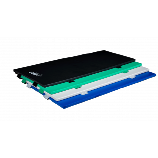 SHOCK-ABSORBENT MAT -  200 x 100 x 4 cm with joining tabs